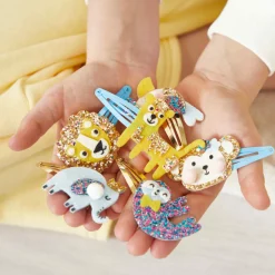 6 Barrettes Exotic Animals à Créer