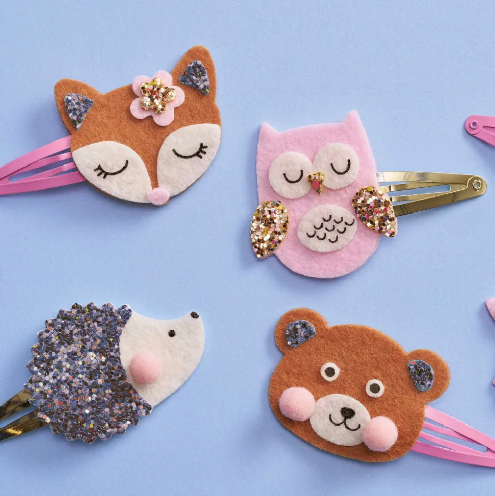 6 Barrettes Pretty Forest à Créer