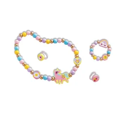 4 Bijoux En Bois A Créer - Rainbow Land