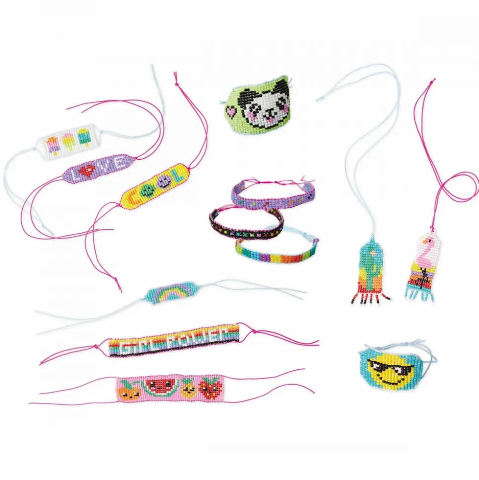 13 Bijoux Pop en Perles et un Métier à Tisser