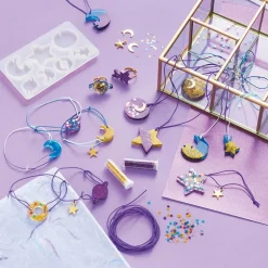 14 Bijoux Résine Galaxy à Créer
