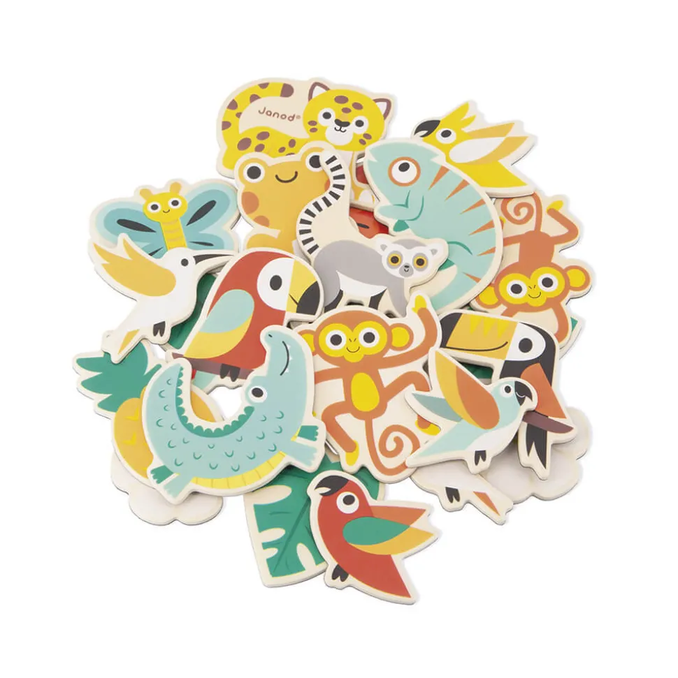 24 Magnets Tropicaux Tropik