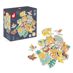 24 Magnets Tropicaux Tropik