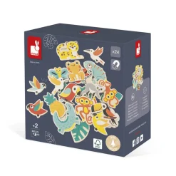24 Magnets Tropicaux Tropik