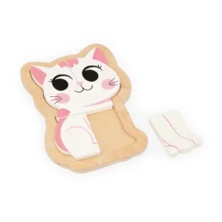 4 puzzles Evolutifs Animaux de Compagnie
