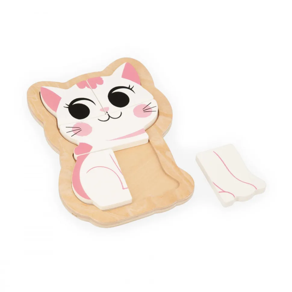 4 puzzles Evolutifs Animaux de Compagnie