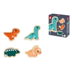 4 Puzzles Evolutifs Dino