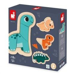 4 Puzzles Evolutifs Dino