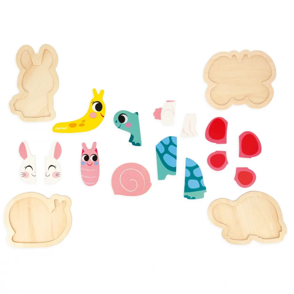 4 Puzzles Evolutifs Jardin