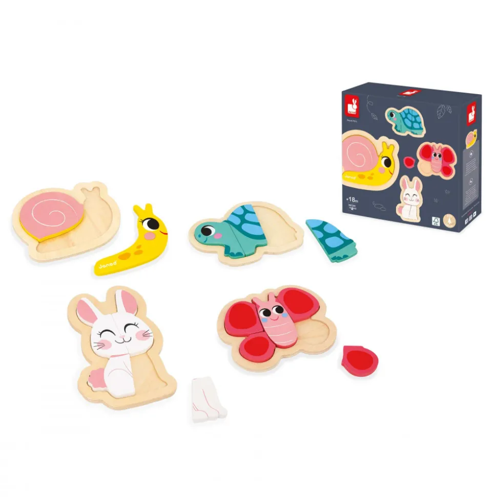 4 Puzzles Evolutifs Jardin