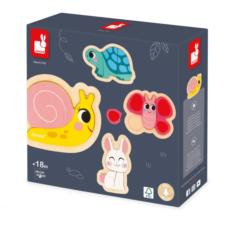 4 Puzzles Evolutifs Jardin