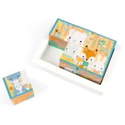 Barquette 6 Cubes Pure (bois)