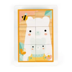 Barquette 6 Cubes Pure (bois)