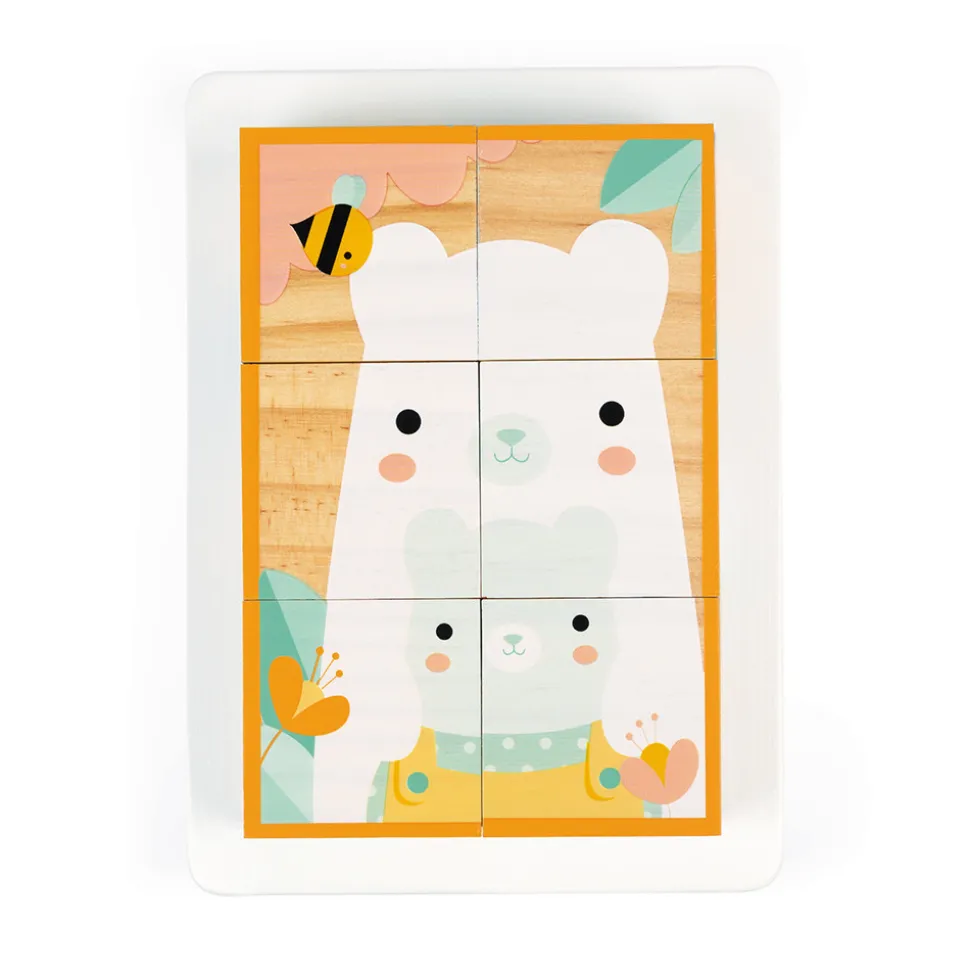 Barquette 6 Cubes Pure (bois)