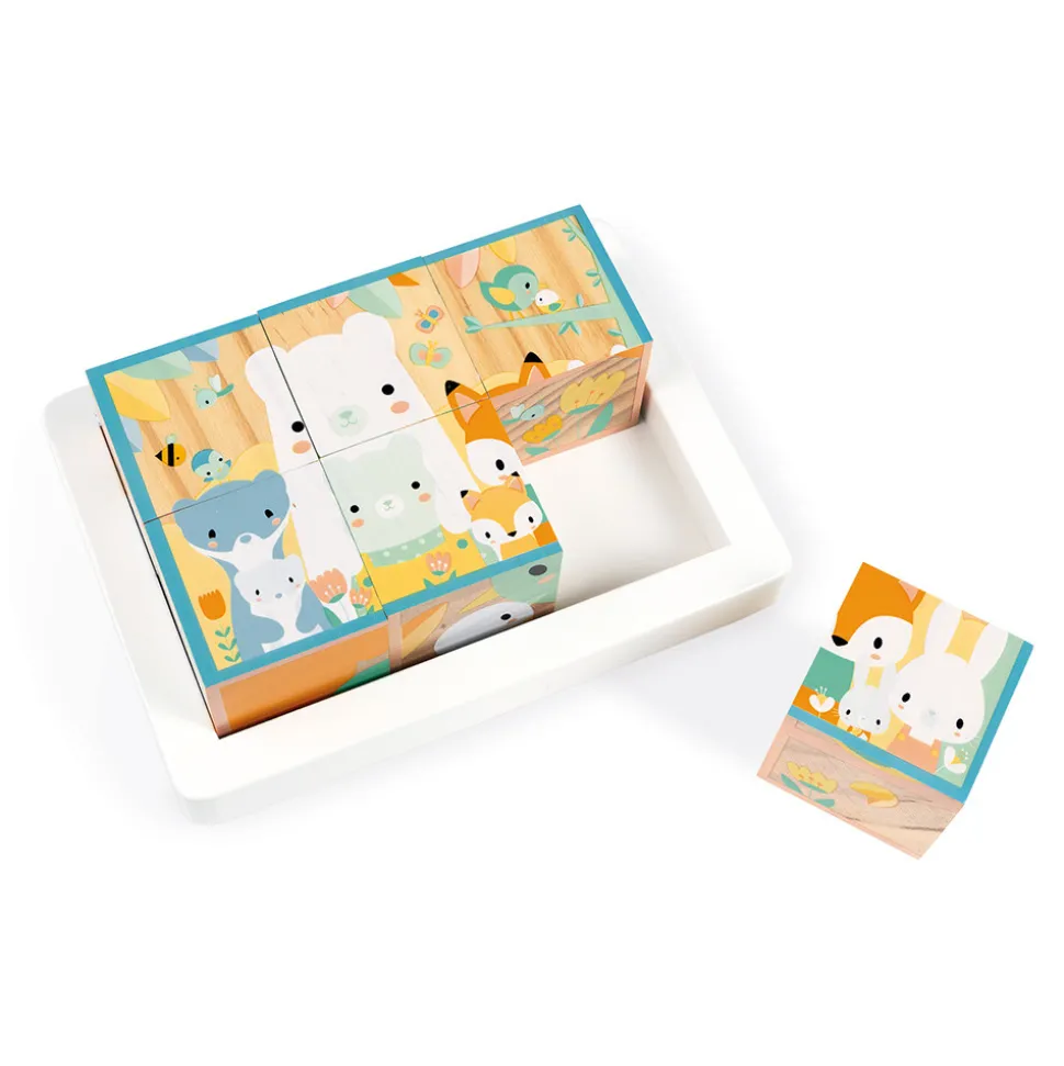 Barquette 6 Cubes Pure (bois)