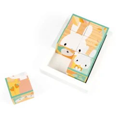 Barquette 6 Cubes Pure (bois)