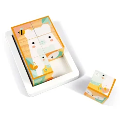 Barquette 6 Cubes Pure (bois)