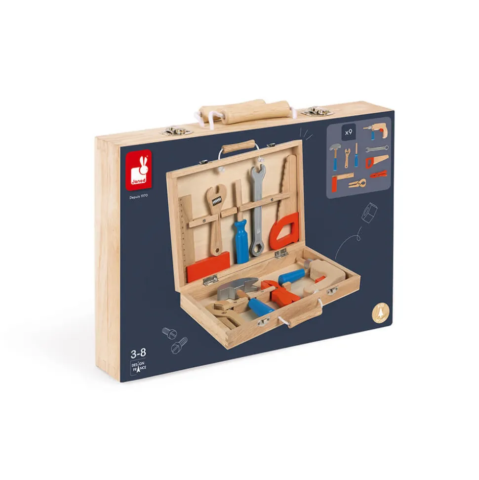 Boite à outils Brico'Kids (bois)