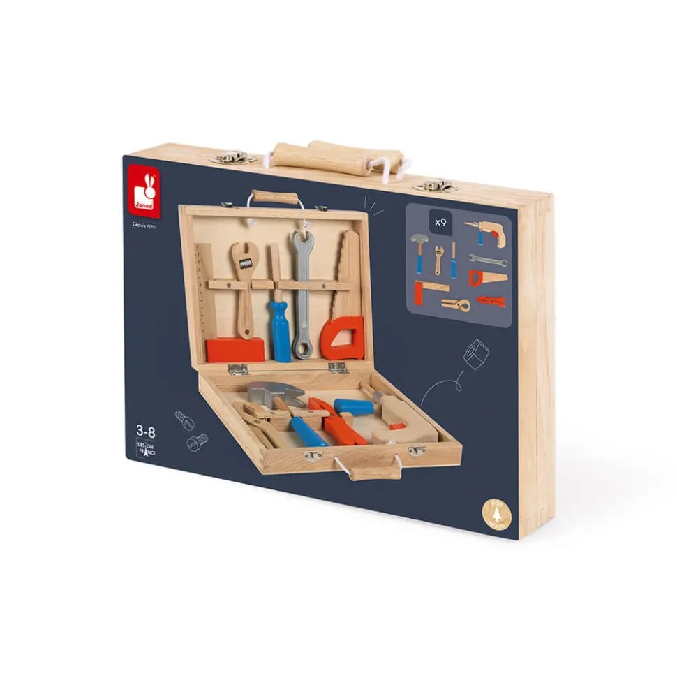 Boite à outils Brico'Kids (bois)