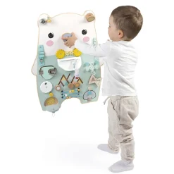 Busy-board Ourson en bois Pure