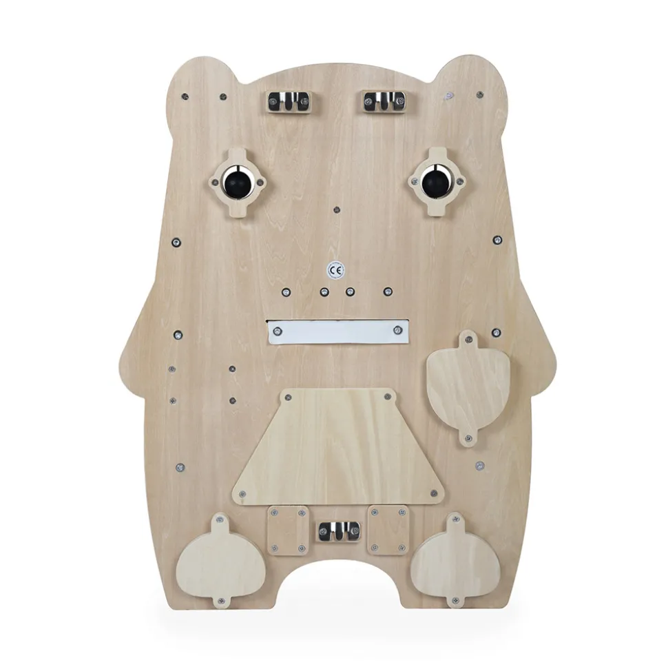 Busy-board Ourson en bois Pure