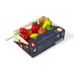 Cagette de 12 fruits (bois)