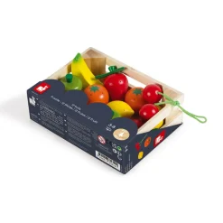 Cagette de 12 fruits (bois)