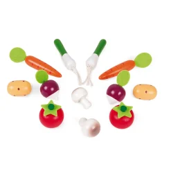 Cagette de 12 légumes (bois)