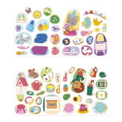 Cahier de Stickers et Décors La Maison