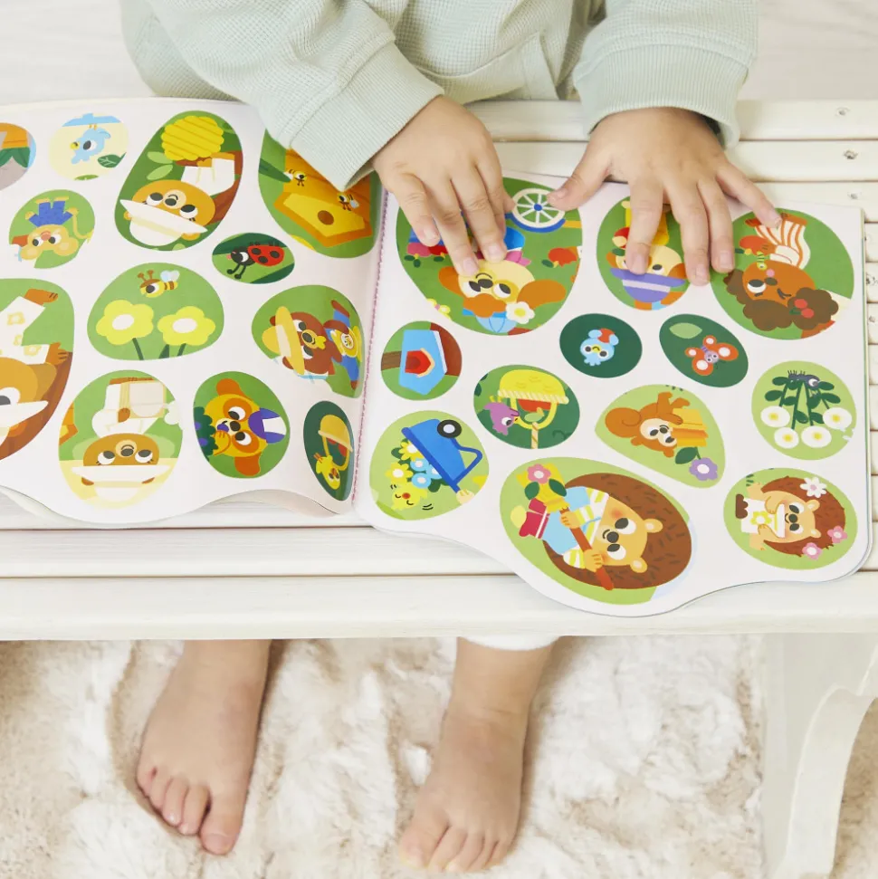 Cahier de Stickers et Décors Le Jardin