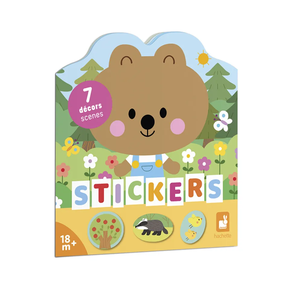 Cahier de Stickers et Décors La Forêt