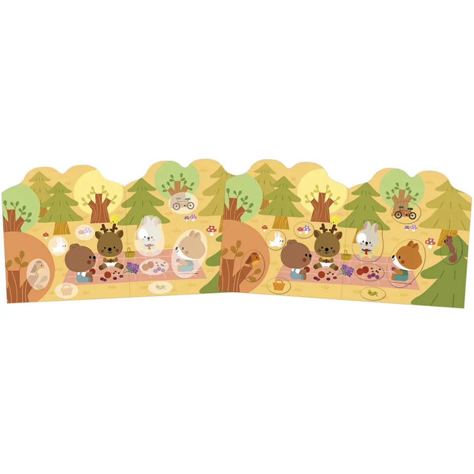 Cahier de Stickers et Décors La Forêt