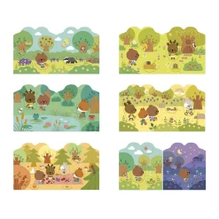 Cahier de Stickers et Décors La Forêt