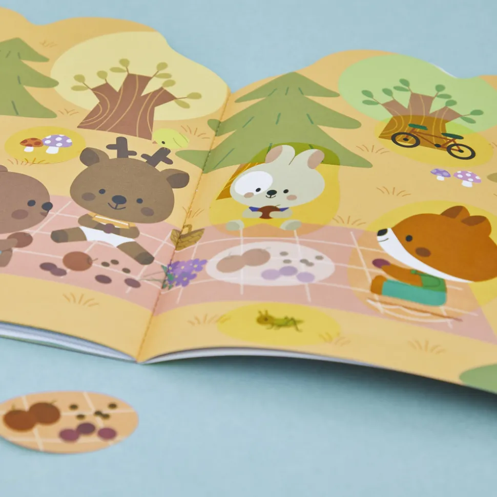 Cahier de Stickers et Décors La Forêt
