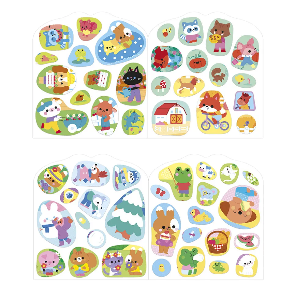 Cahier de Stickers et Décors La Campagne