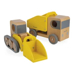 Camion Benne et Pelleteuse Bolid