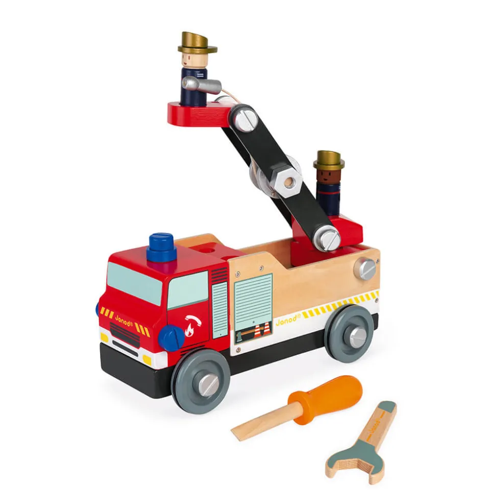 Camion de pompiers Brico'kids