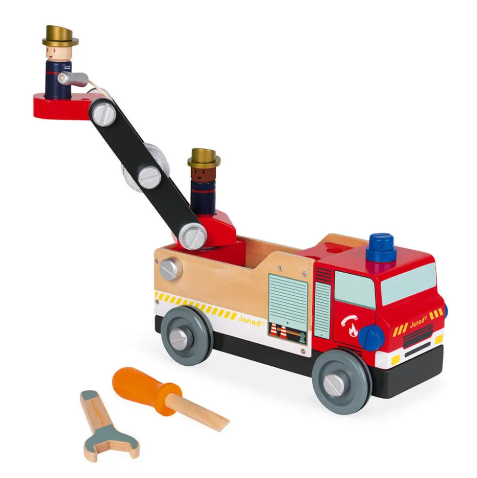 Camion de pompiers Brico'kids