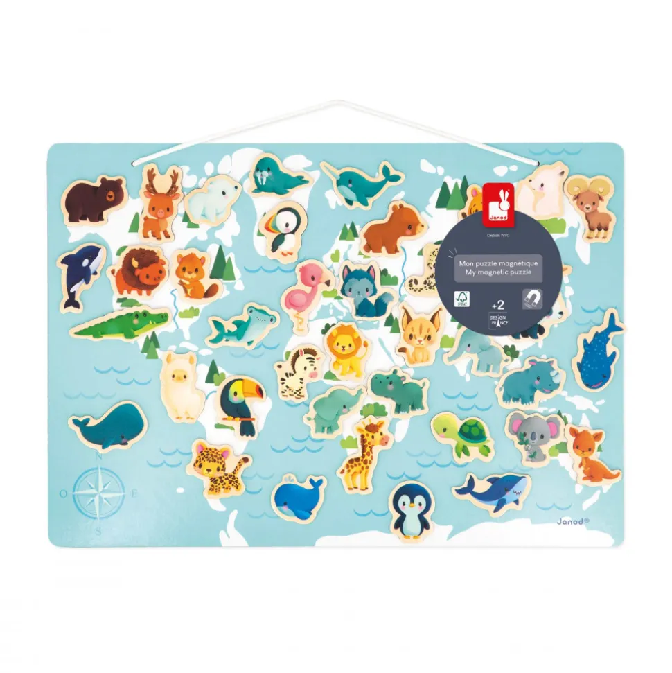 Carte Monde Magnétique Minikids