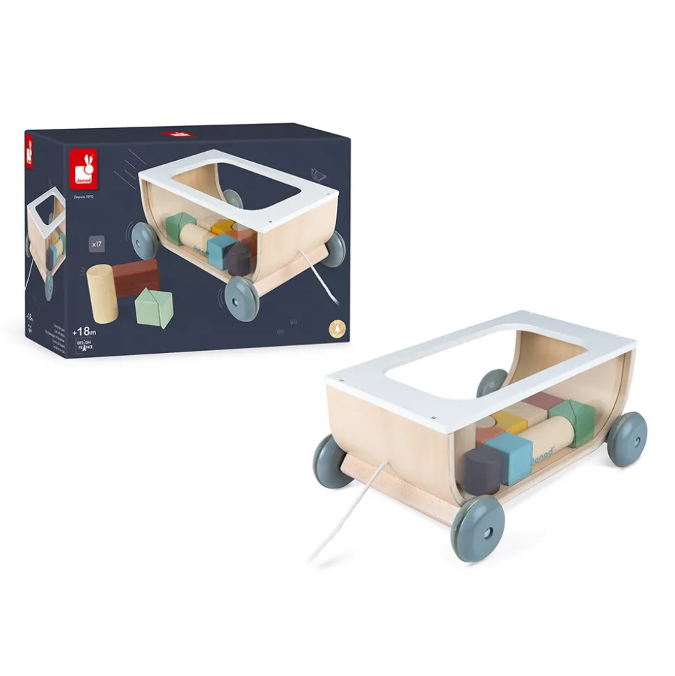 Chariot de Cubes Sweet Cocoon (bois)