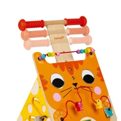 Chariot Multi-Activités Chat (bois)