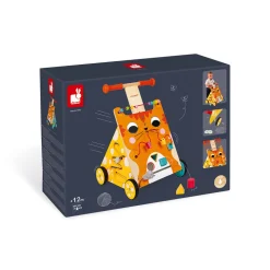 Chariot Multi-Activités Chat (bois)