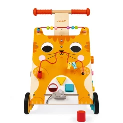 Chariot Multi-Activités Chat (bois)
