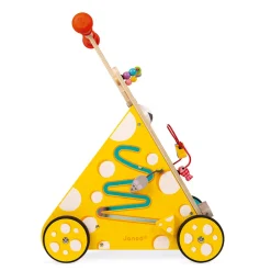 Chariot Multi-Activités Chat (bois)