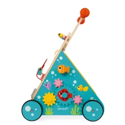 Chariot Multi-Activités Chat (bois)