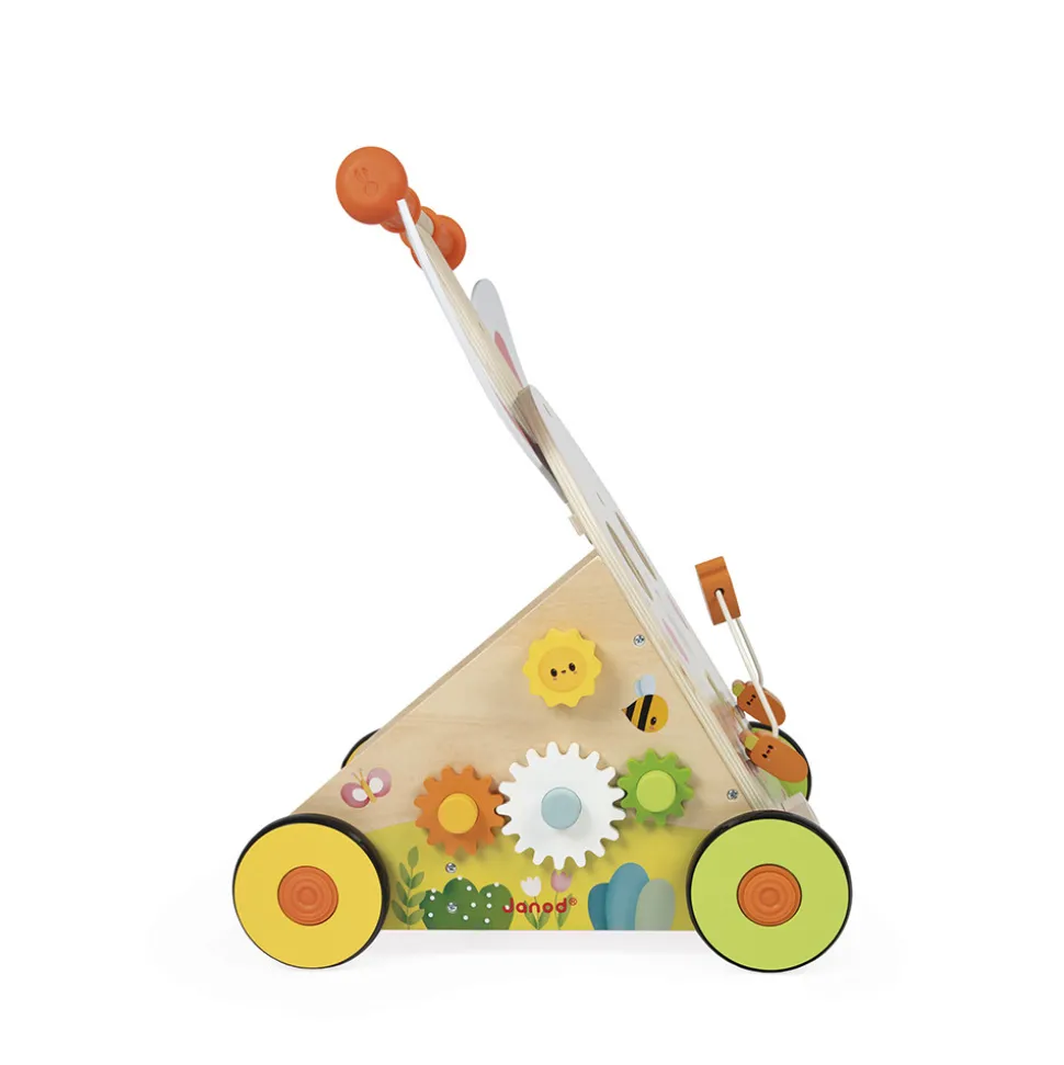 Chariot Multi-Activités Lapin en bois