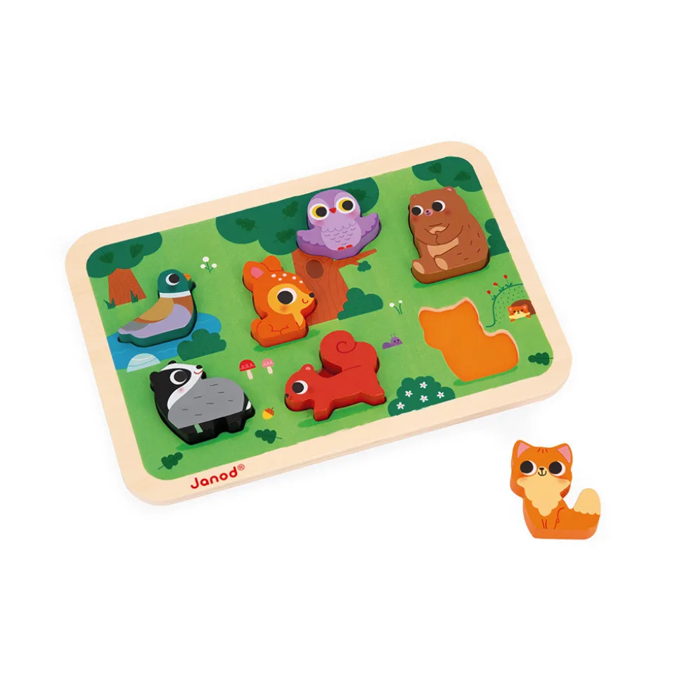 Chunky Puzzle Forêt 7 pièces