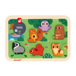 Chunky Puzzle Forêt 7 pièces