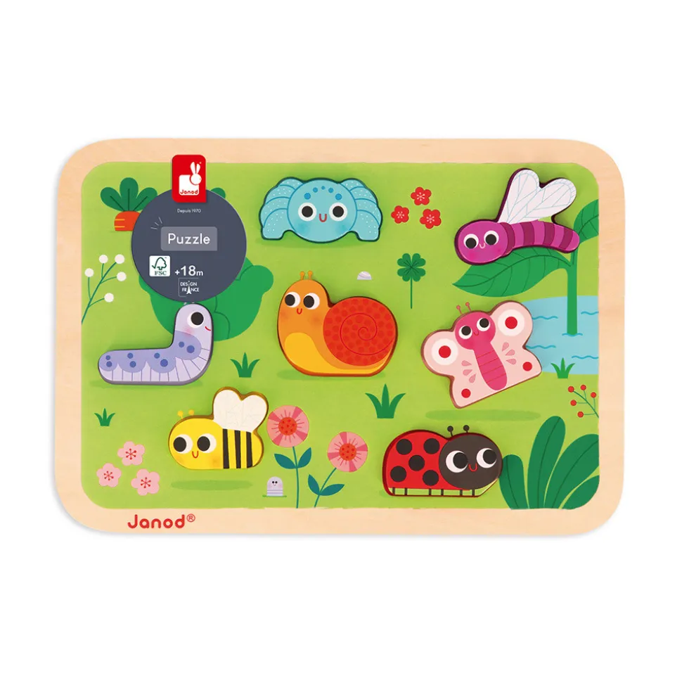 Chunky Puzzle Jardin 7 pièces