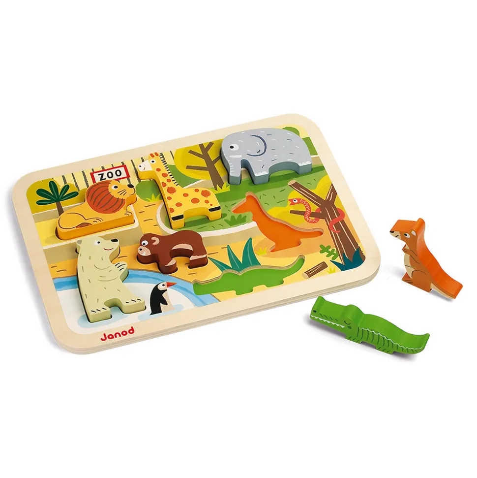 Chunky Puzzle Zoo 7 pièces